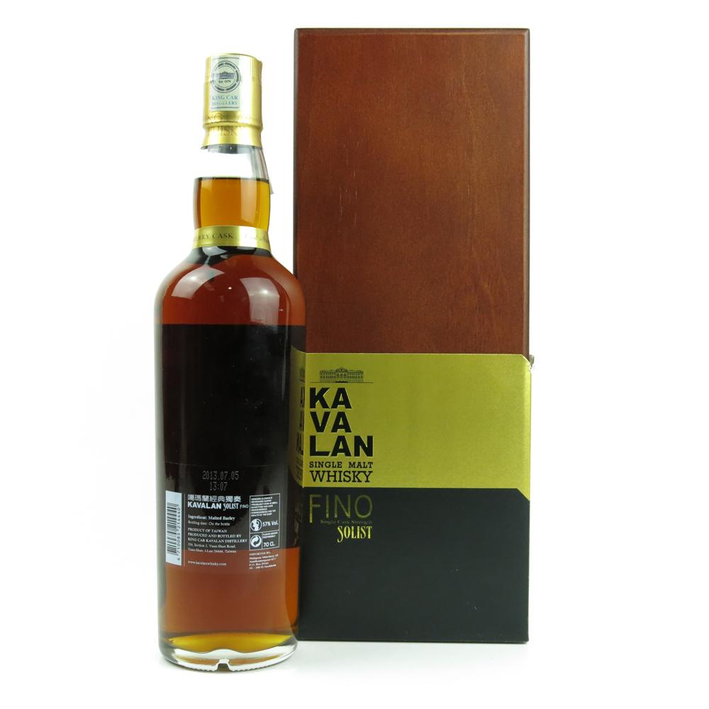 Kavalan Solist Fino Sherry Cask / Bottle Number 1