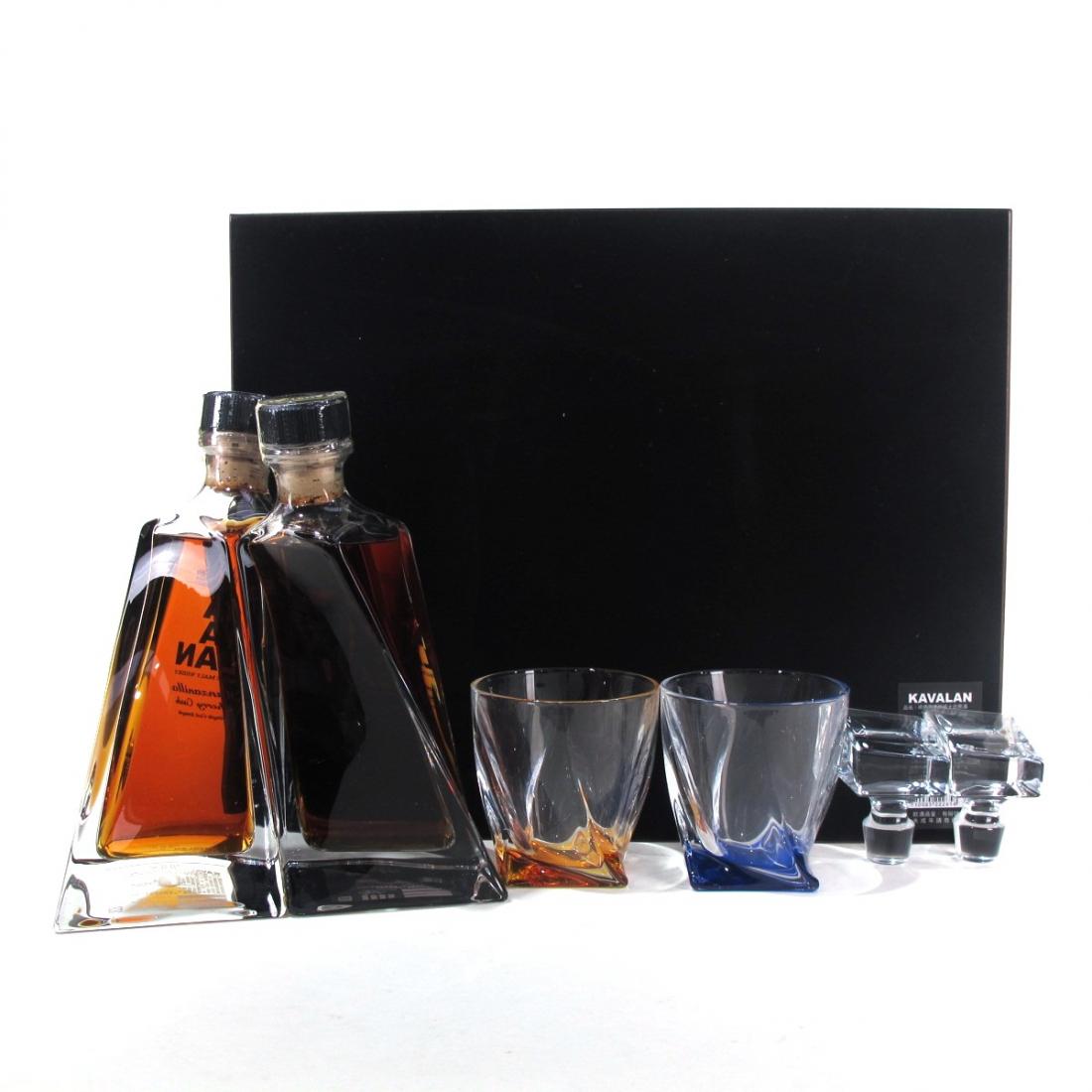 Kavalan Cask Strength Amontillado and Manzanilla Gift Set