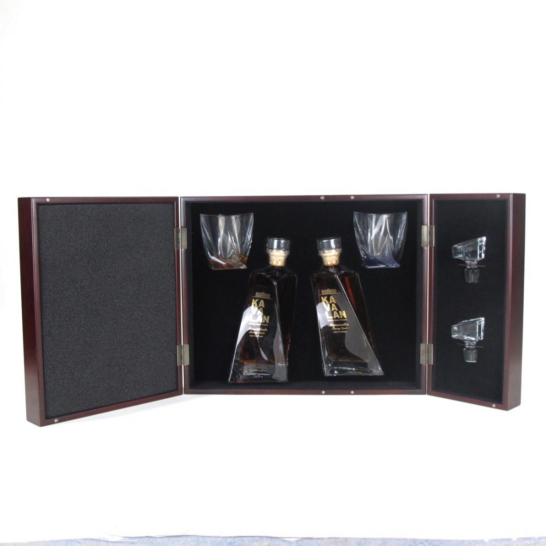 Kavalan Cask Strength Amontillado and Manzanilla Gift Set