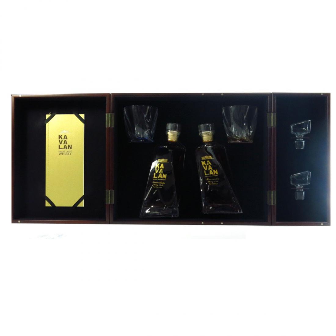 Kavalan Cask Strength Amontillado and Manzanilla Gift Set