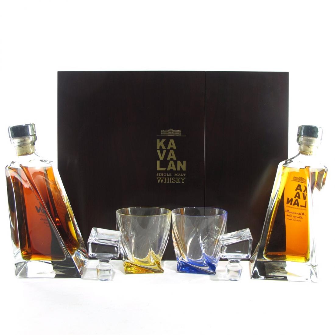 Kavalan Cask Strength Amontillado and Manzanilla Gift Set