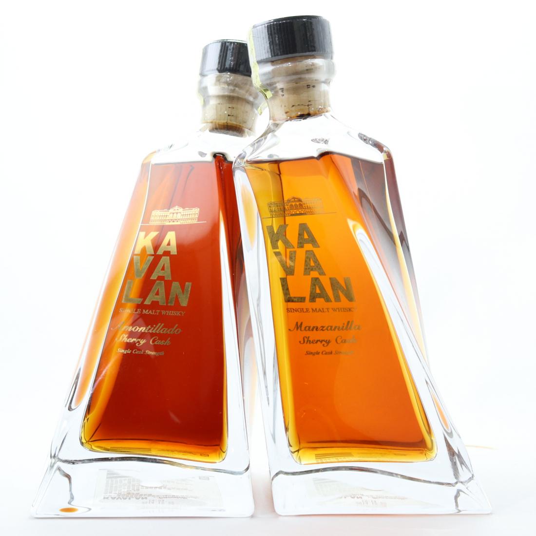 Kavalan Cask Strength Amontillado and Manzanilla Gift Set