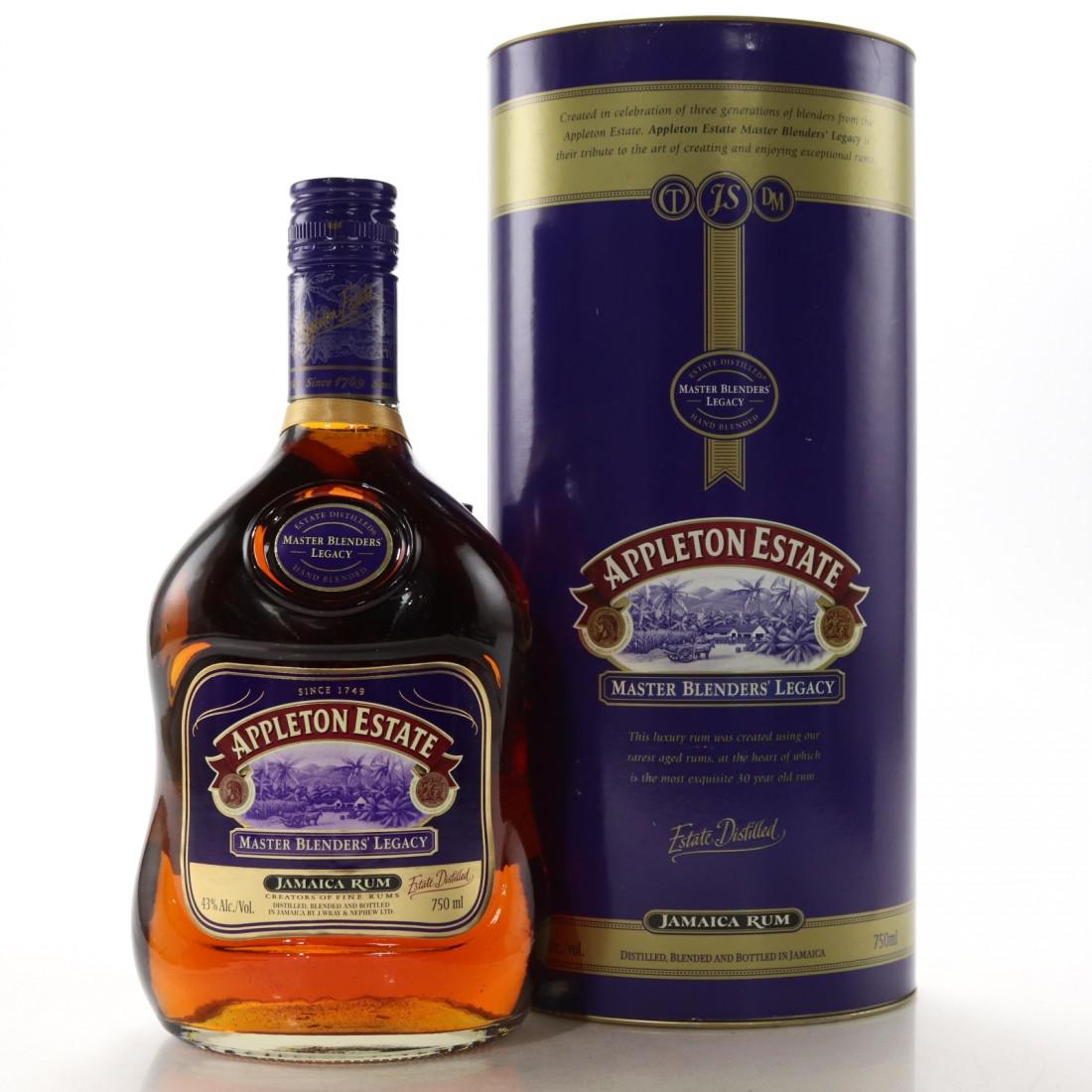Appleton Estate Master Blenders' Legacy 75cl / Signed by Joy Spence