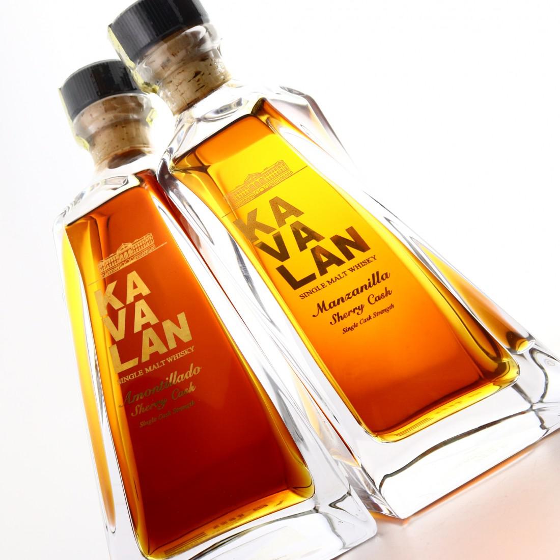 Kavalan Cask Strength Amontillado and Manzanilla Gift Set