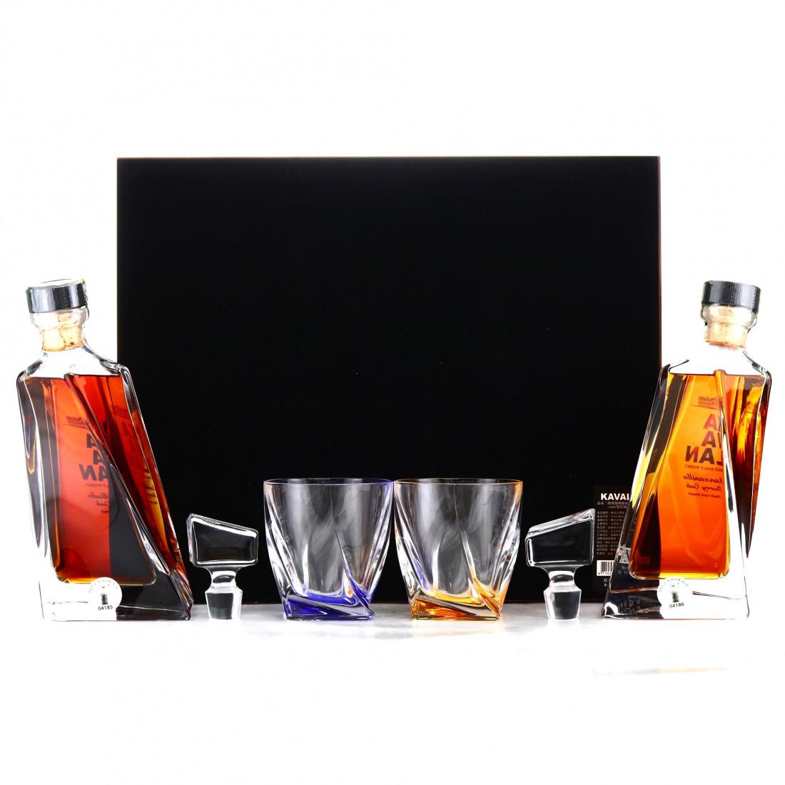 Kavalan Cask Strength Amontillado and Manzanilla Gift Set