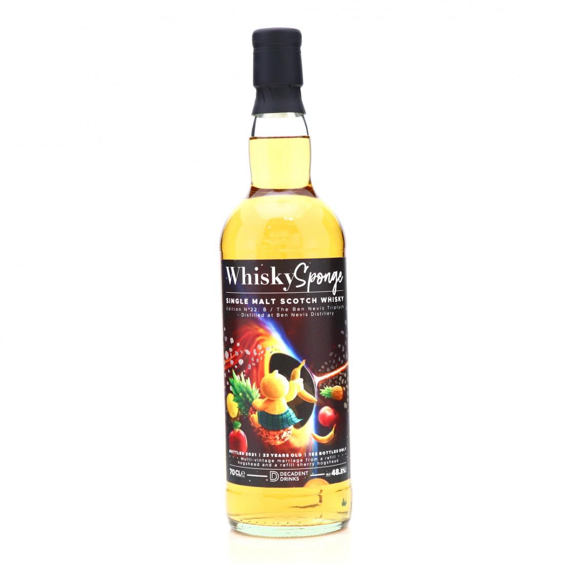 Ben Nevis 23 Year Old Whisky Sponge Edition No.22B