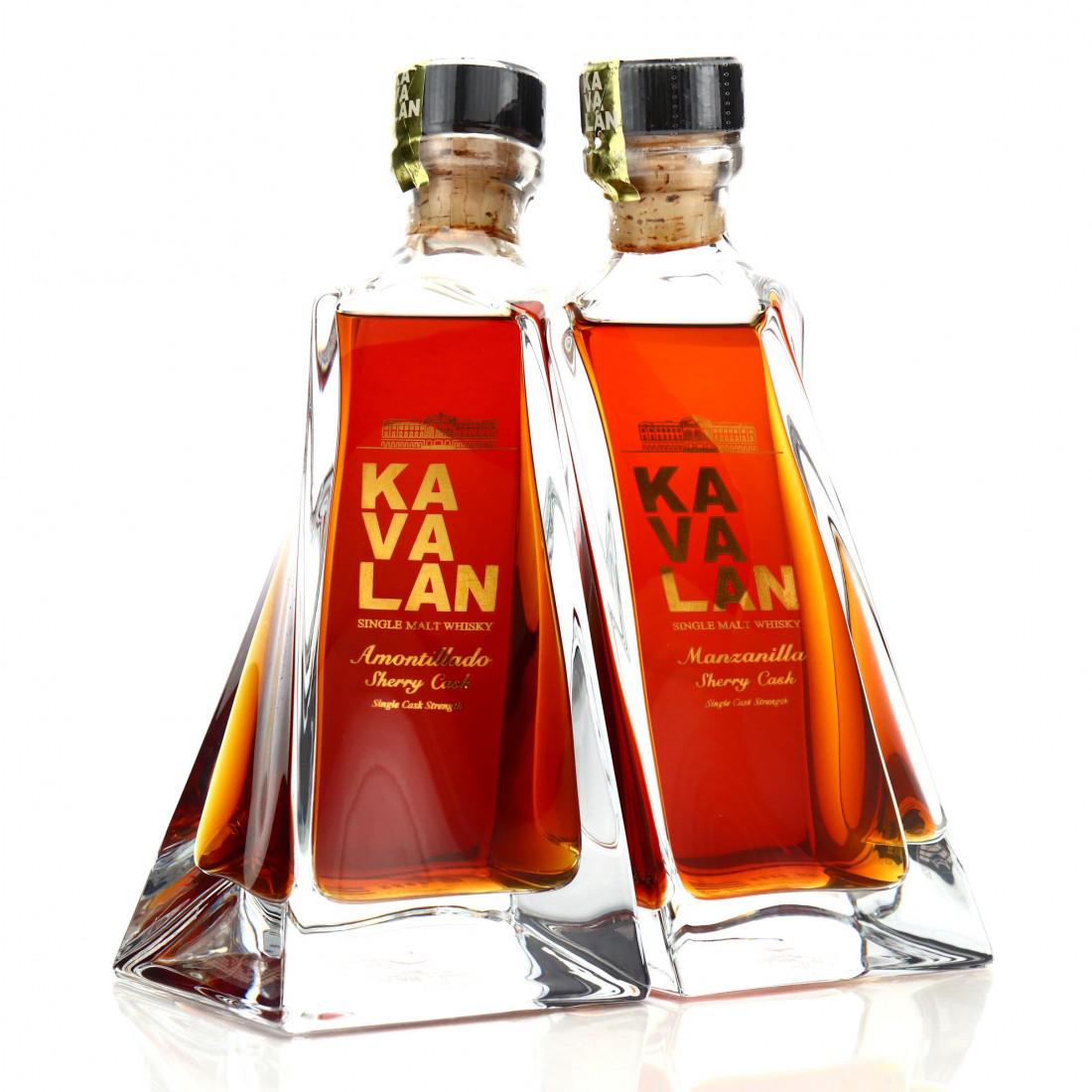 Kavalan Cask Strength Amontillado and Manzanilla Gift Set