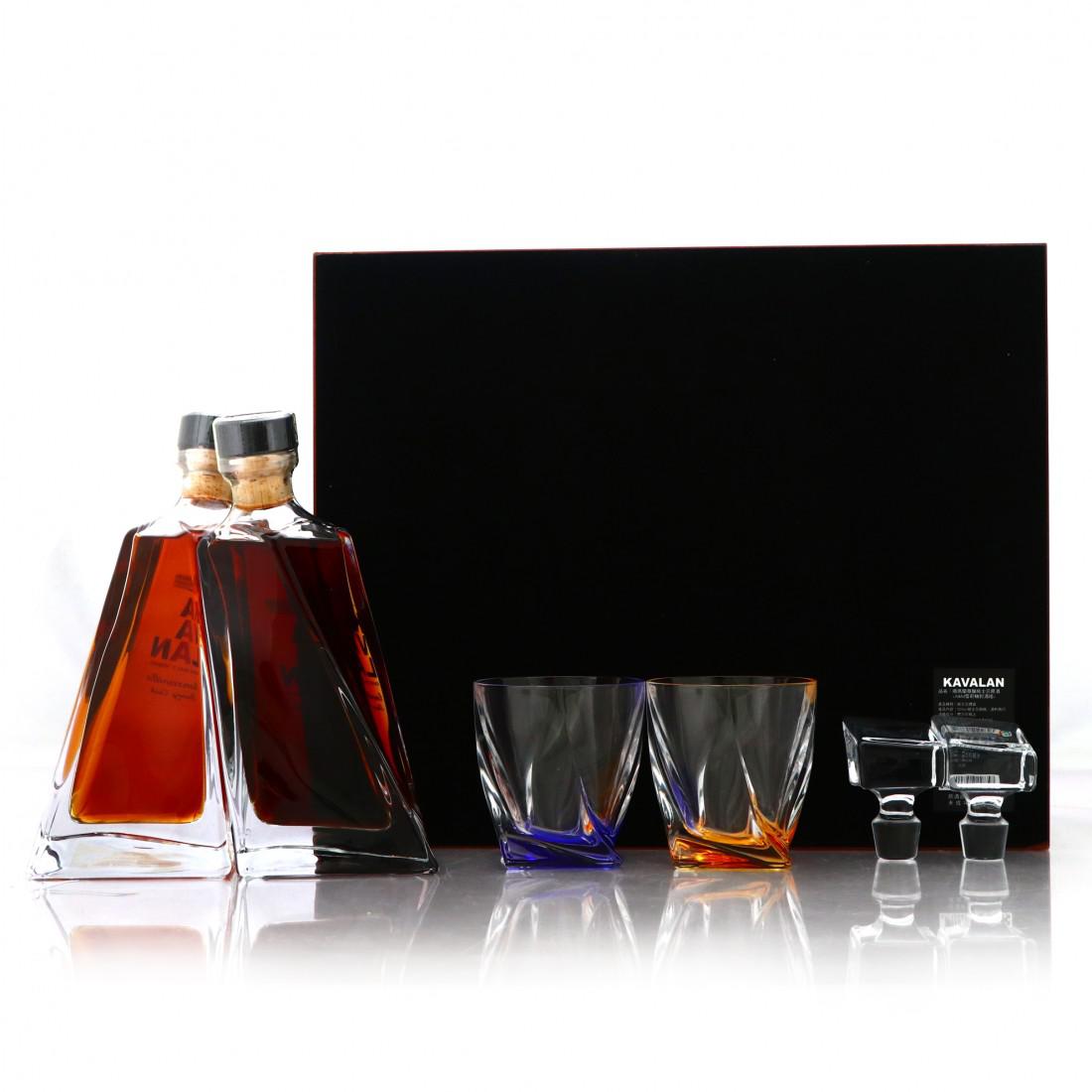 Kavalan Cask Strength Amontillado and Manzanilla Gift Set