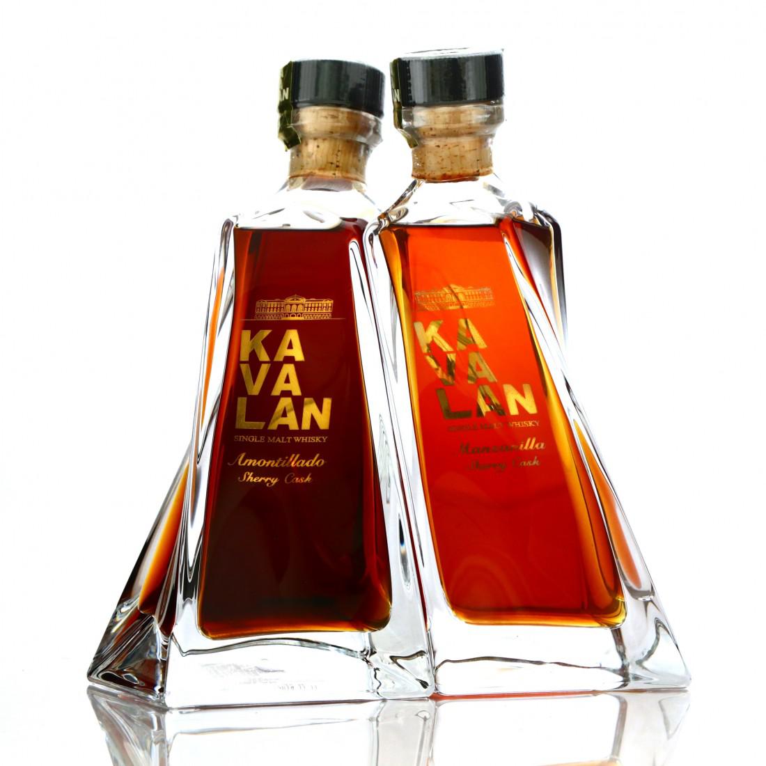 Kavalan Cask Strength Amontillado and Manzanilla Gift Set