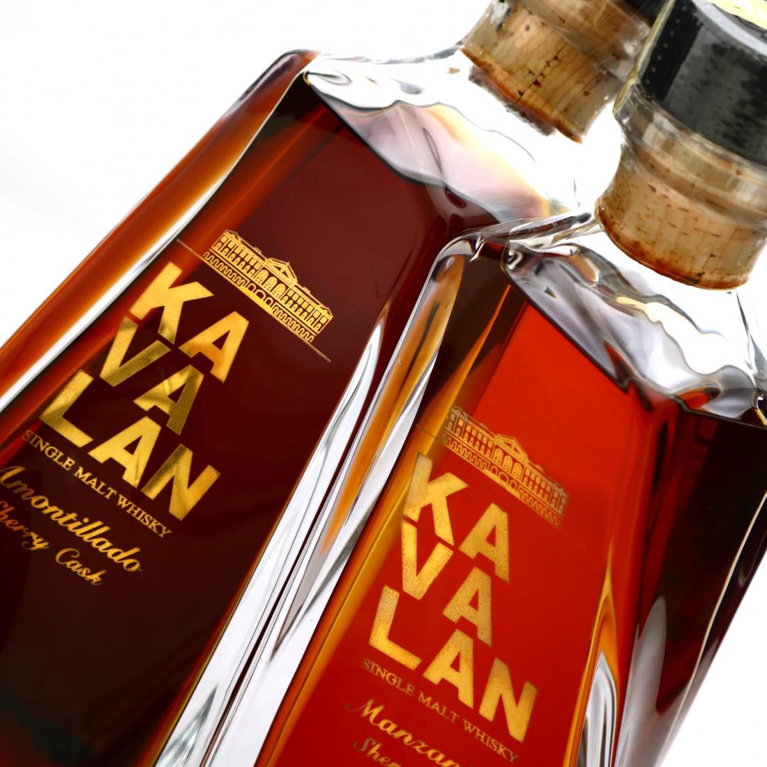 Kavalan Cask Strength Amontillado and Manzanilla Gift Set
