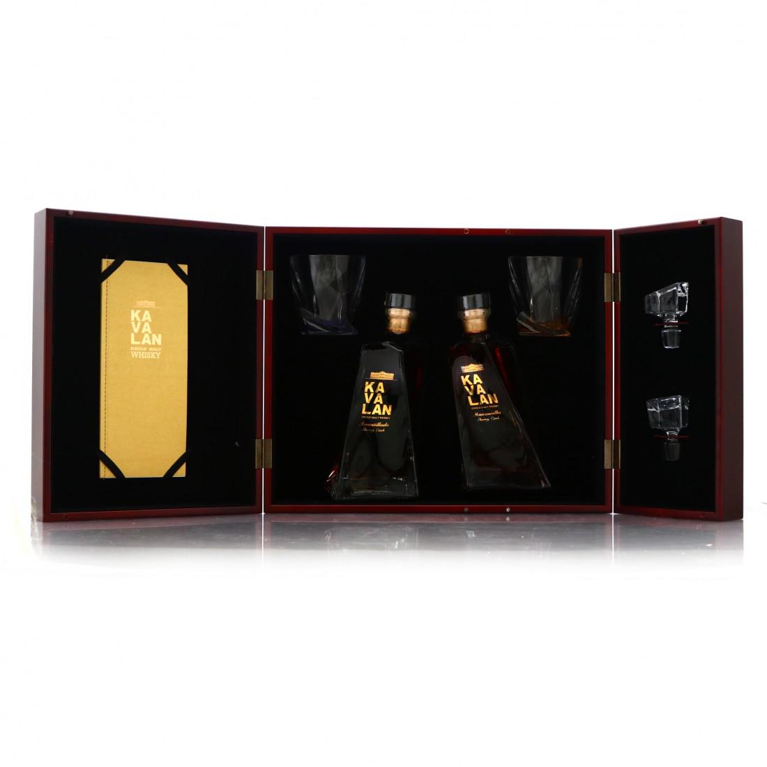 Kavalan Cask Strength Amontillado and Manzanilla Gift Set