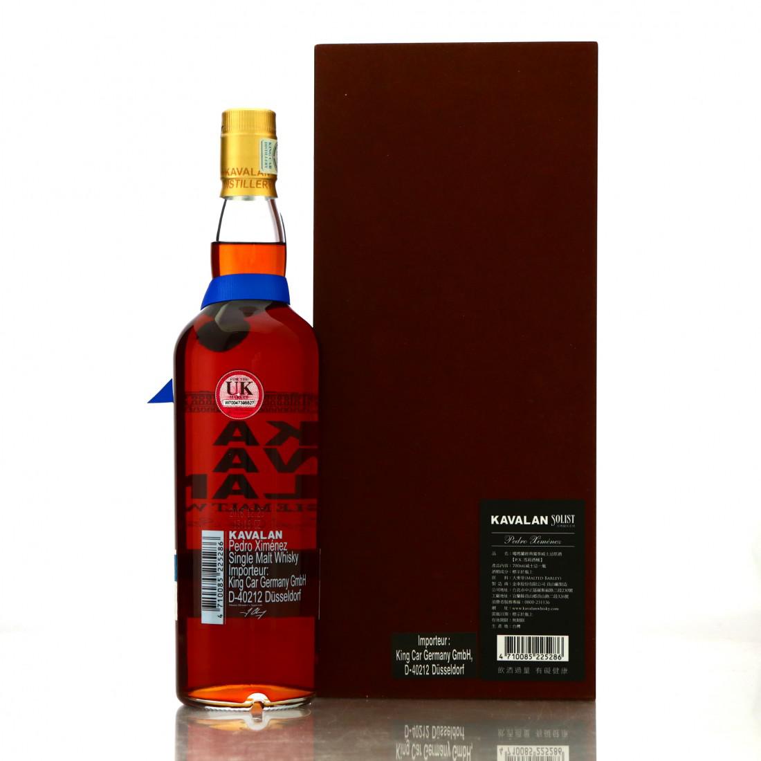 Kavalan 2011 Solist Pedro Ximenez Cask #027A