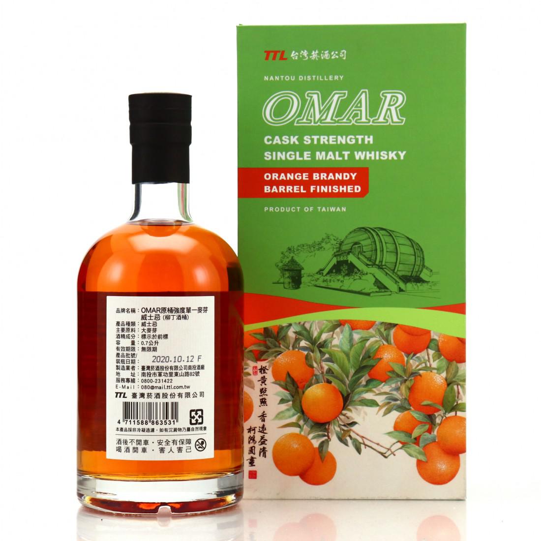 Nantou Omar Cask Strength / Orange Brandy Finish