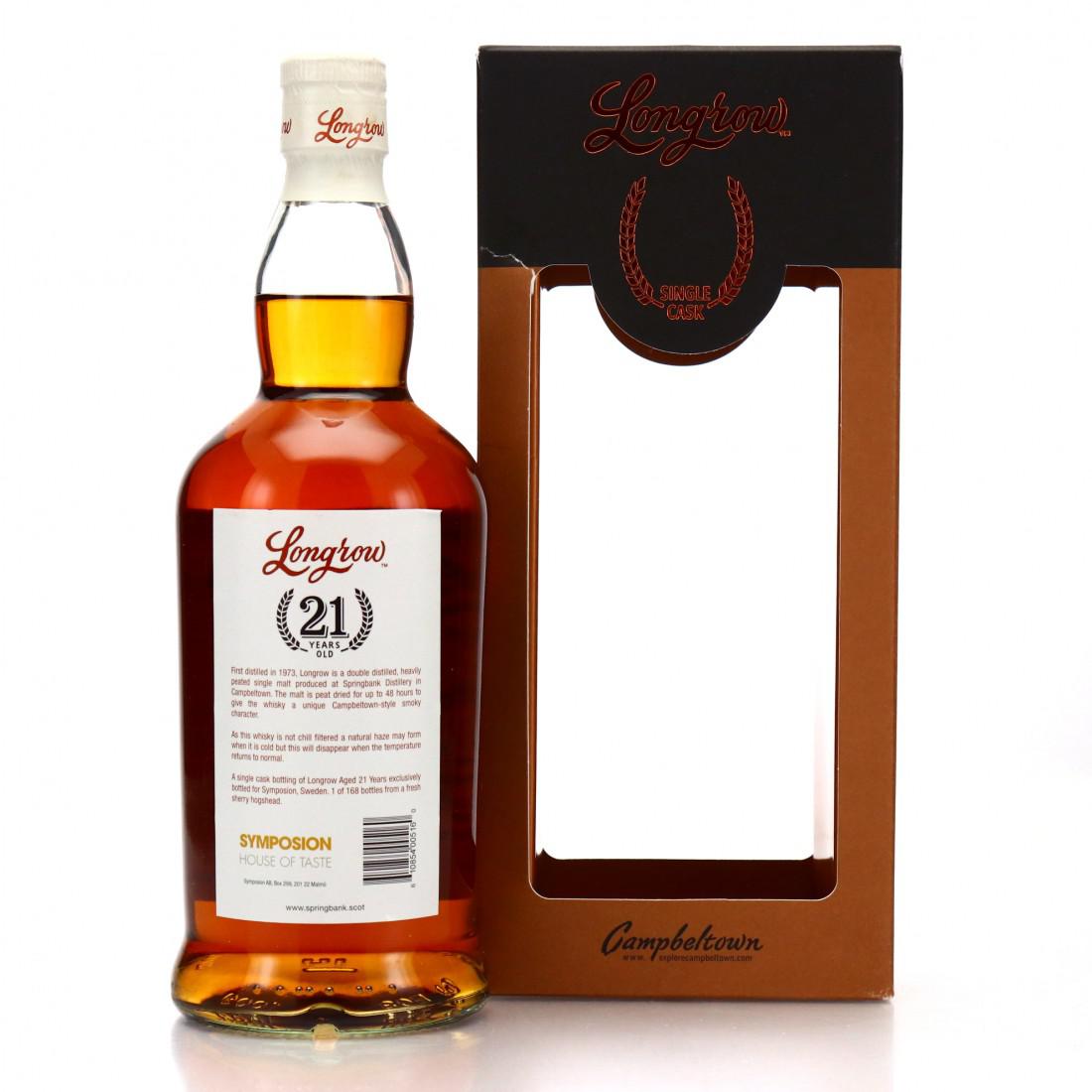 Longrow 21 Year Old Single Sherry Cask 2022 / Symposion - Sweden