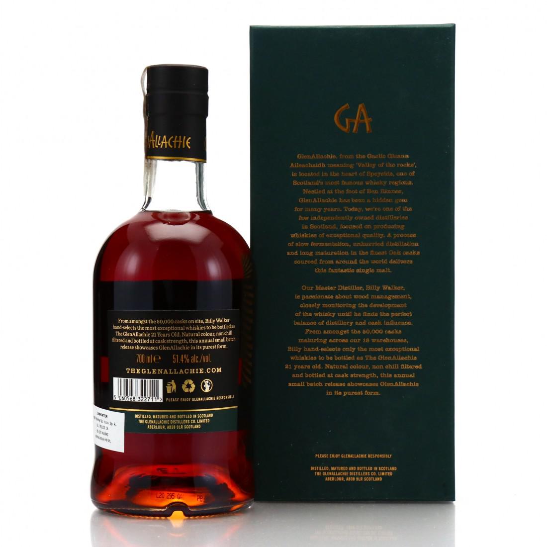 Glenallachie 21 Year Old Batch #1
