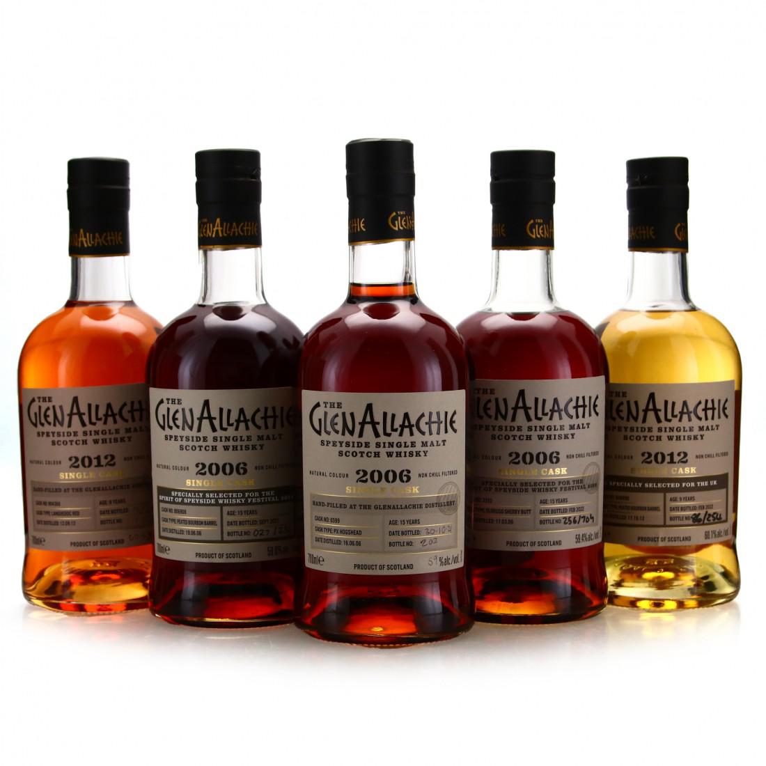 Glenallachie Single Cask 5 x 70cl