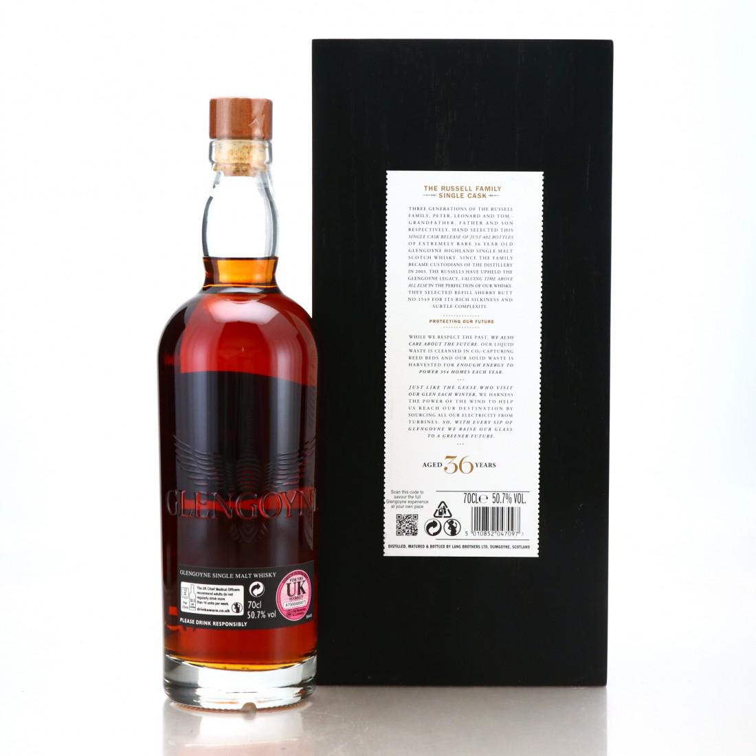 Glengoyne 1984 Single Sherry Cask 36 Year Old #1549 / The Russell Family
