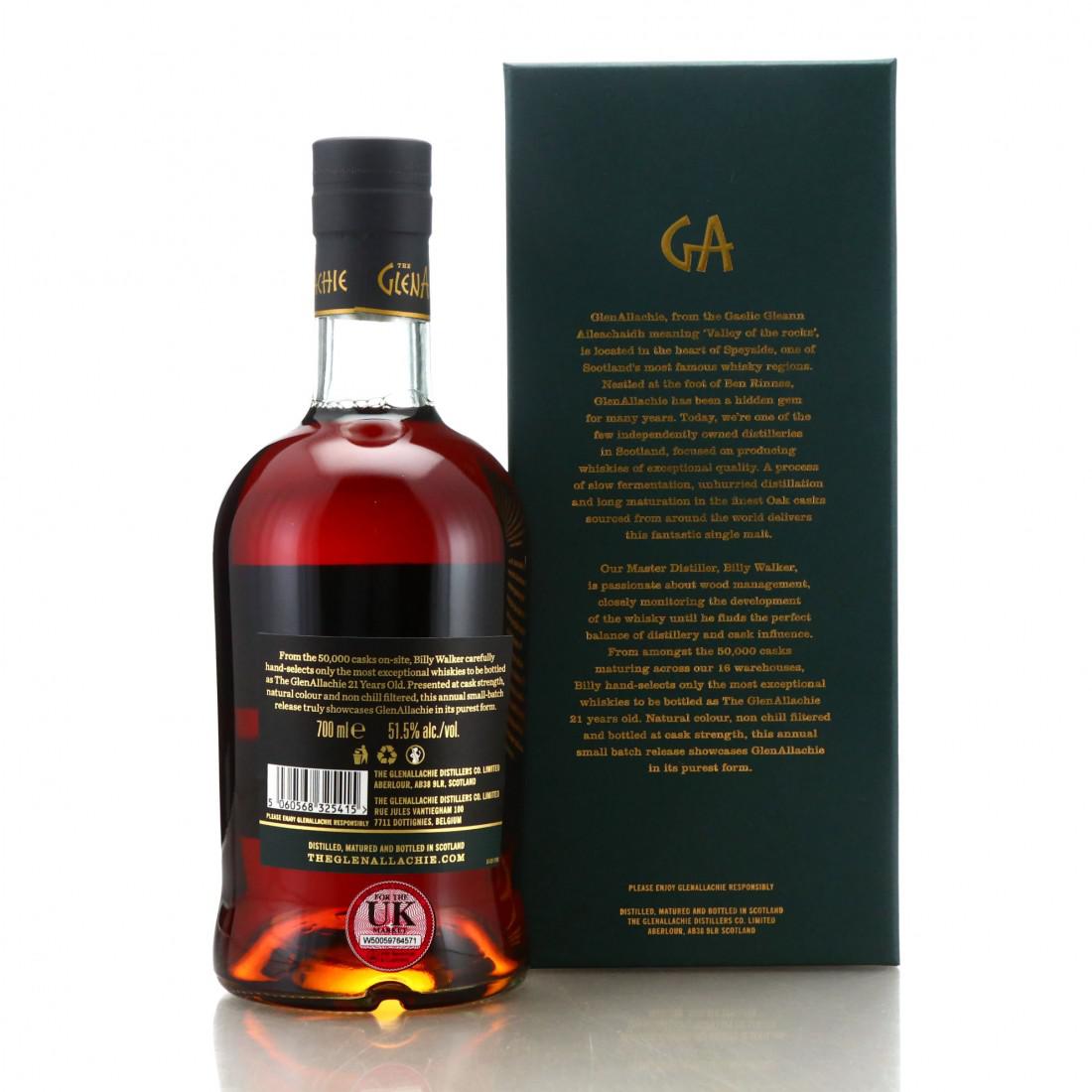 Glenallachie 21 Year Old Batch #3