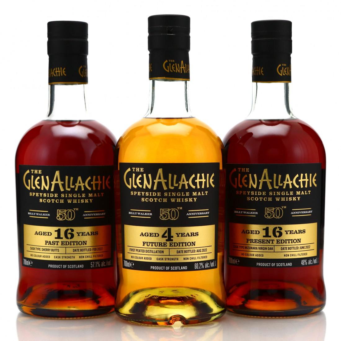 Glenallachie Billy Walker 50th Anniversary 3 x 70cl