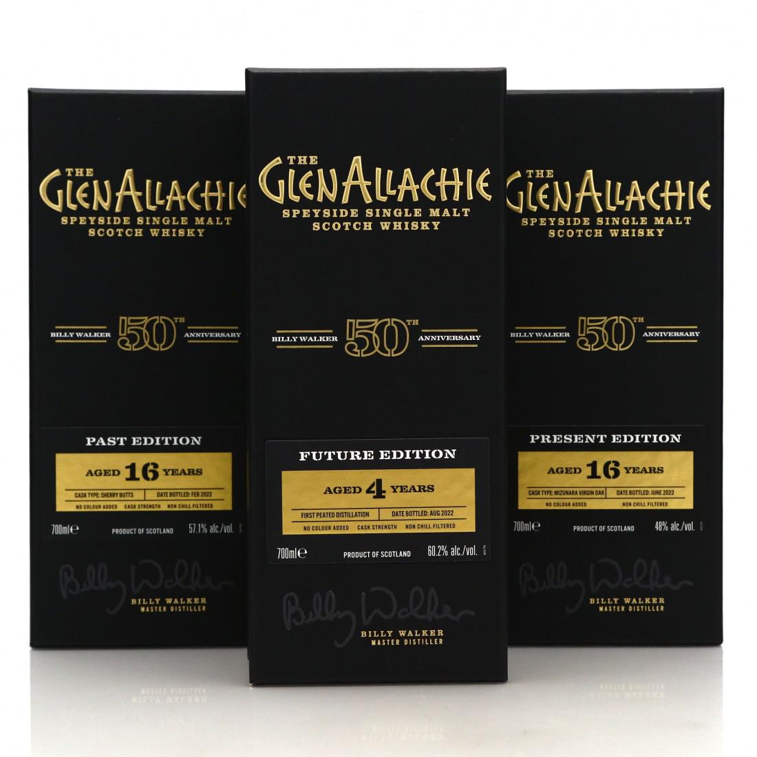 Glenallachie Billy Walker 50th Anniversary 3 x 70cl
