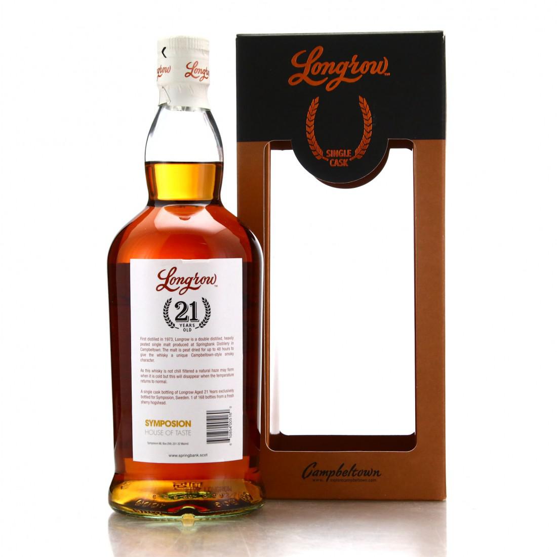 Longrow 21 Year Old Single Sherry Cask 2022 / Symposion - Sweden