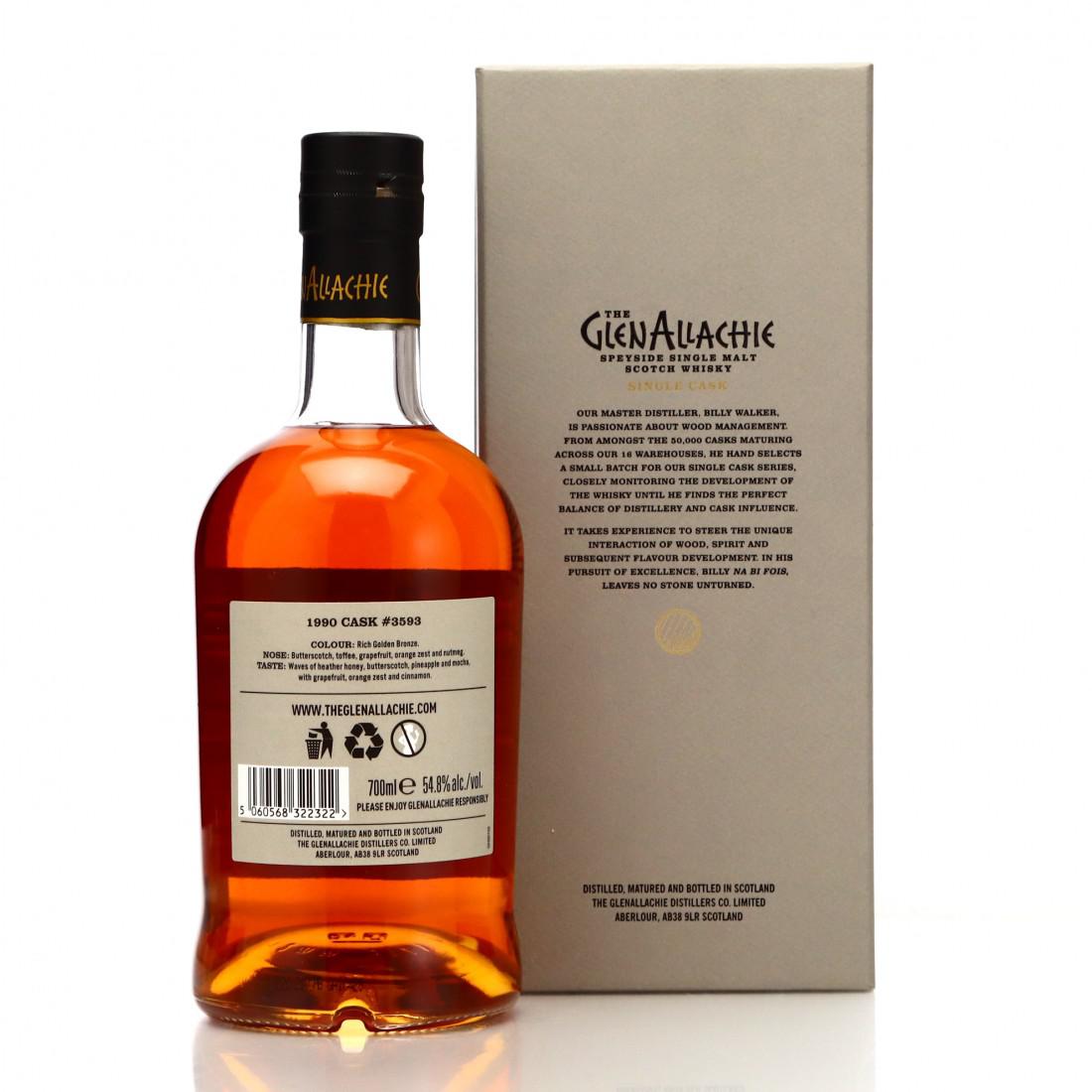Glenallachie 1990 Single Cask 30 Year Old #3593 / Europe Batch 3