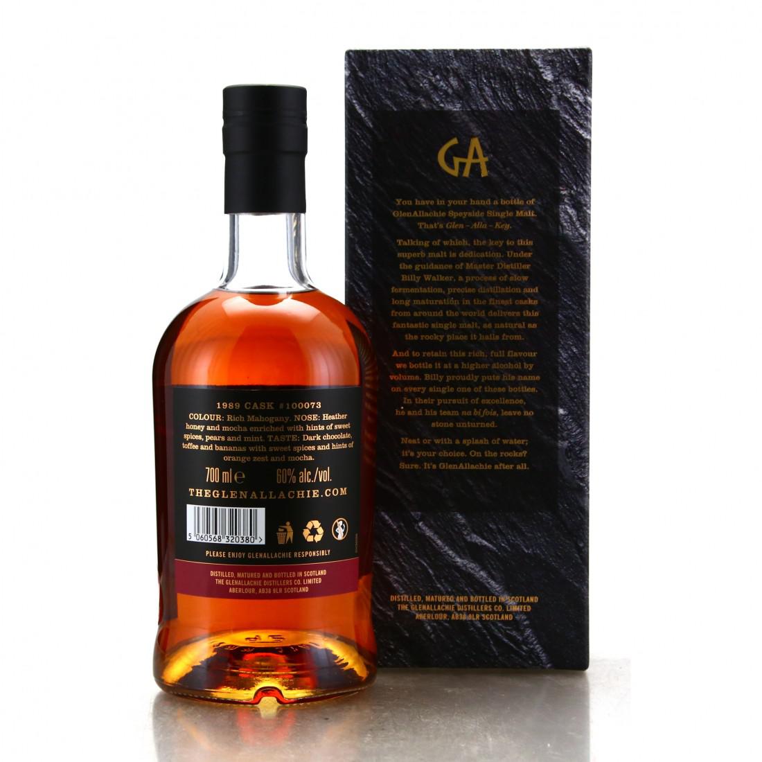 Glenallachie 1989 Single Sherry Cask 29 Year Old #100073 / UK