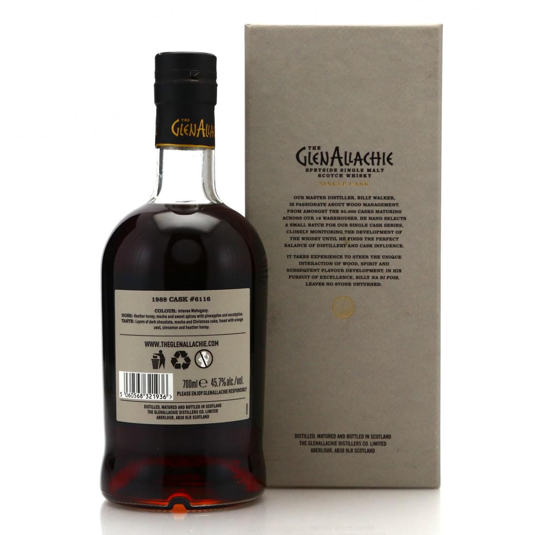Glenallachie 1989 Single Oloroso Cask 30 Year Old #6116 / Billy Walker