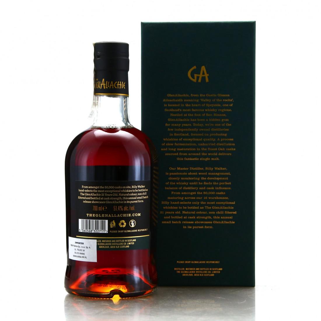 Glenallachie 21 Year Old Batch #1