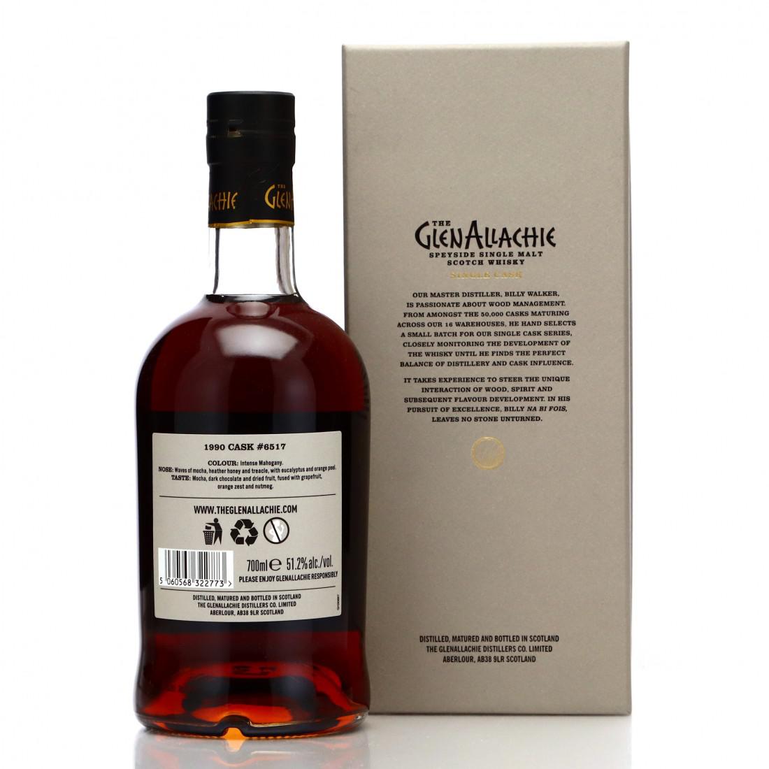 Glenallachie 1990 Single PX Cask 30 Year Old #6517 / Kirsch