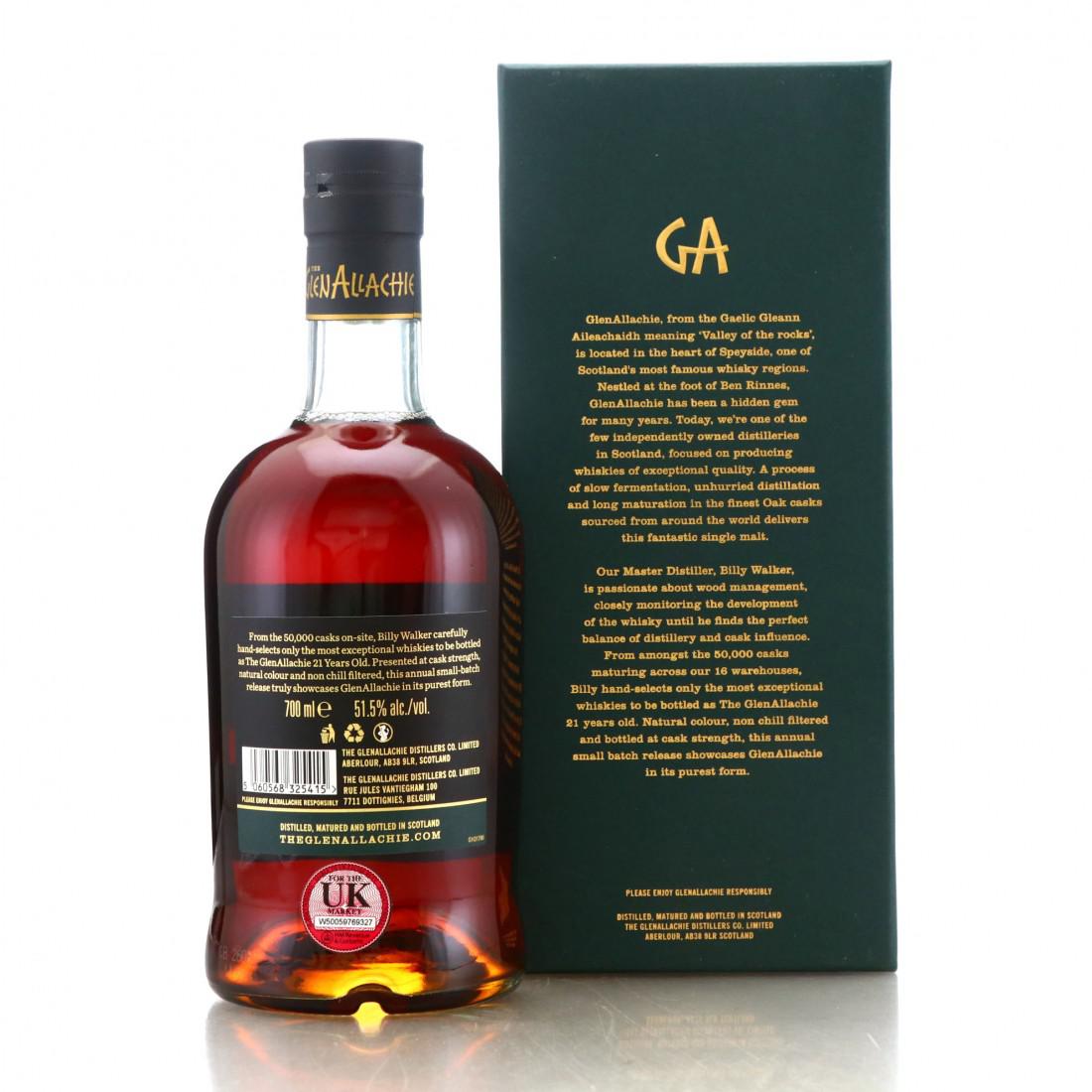 Glenallachie 21 Year Old Batch #3