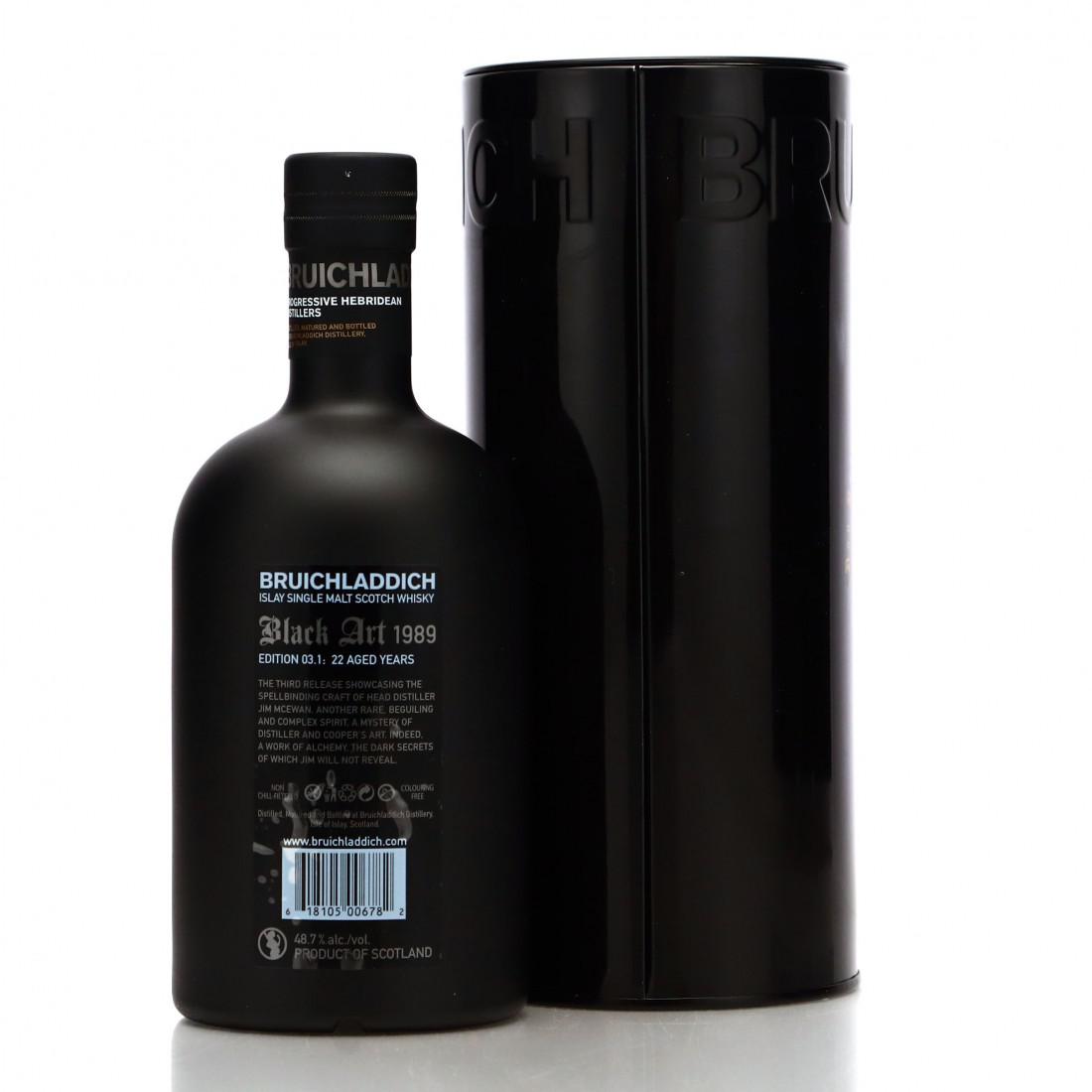 Bruichladdich 1989 Black Art 22 Year Old Edition 3.1