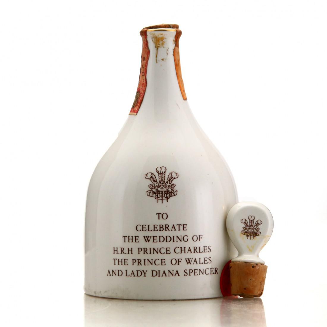 Bruichladdich 1965 15 Year Old Royal Wedding 1981 Decanter / Moon Import