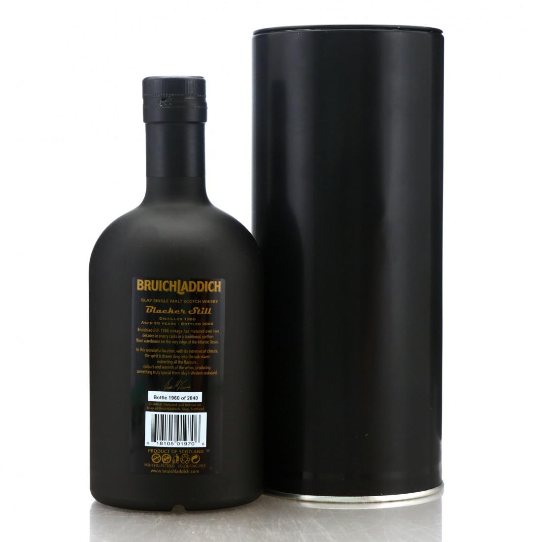 Bruichladdich 1986 Blacker Still 20 Year Old