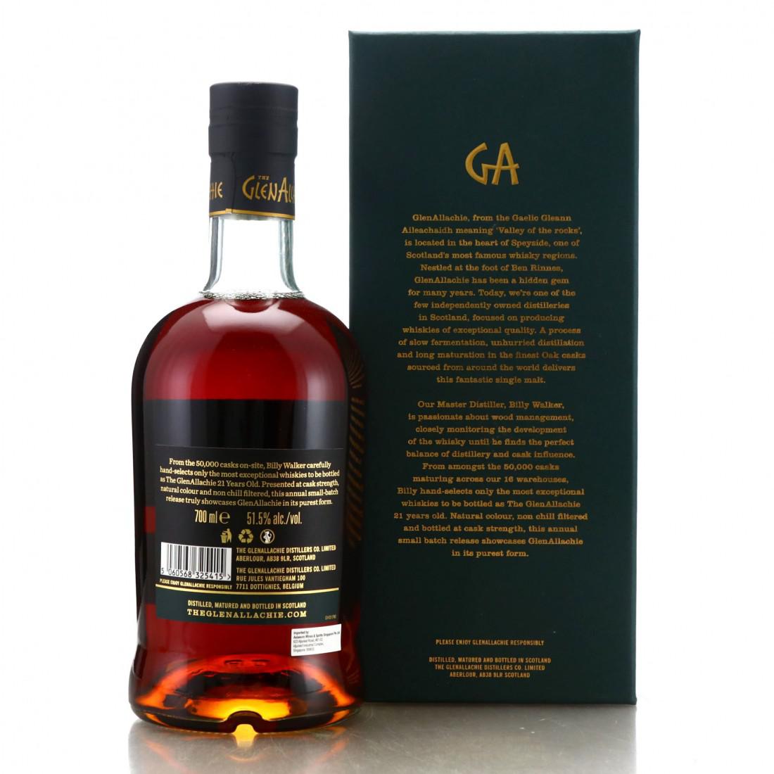 Glenallachie 21 Year Old Batch #3