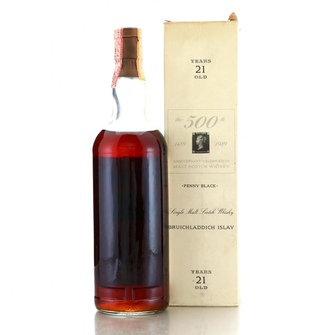 Bruichladdich 21 Year Old Moon Import / Penny Black