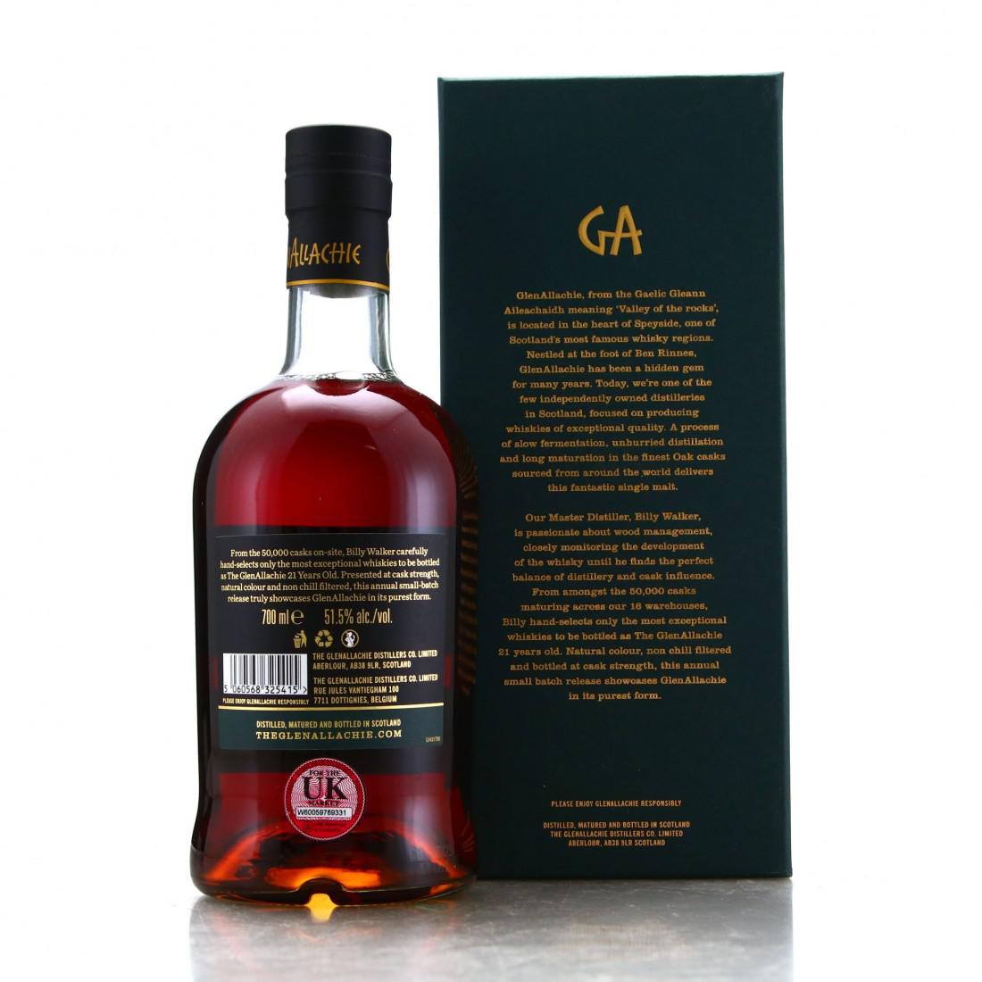 Glenallachie 21 Year Old Batch #3