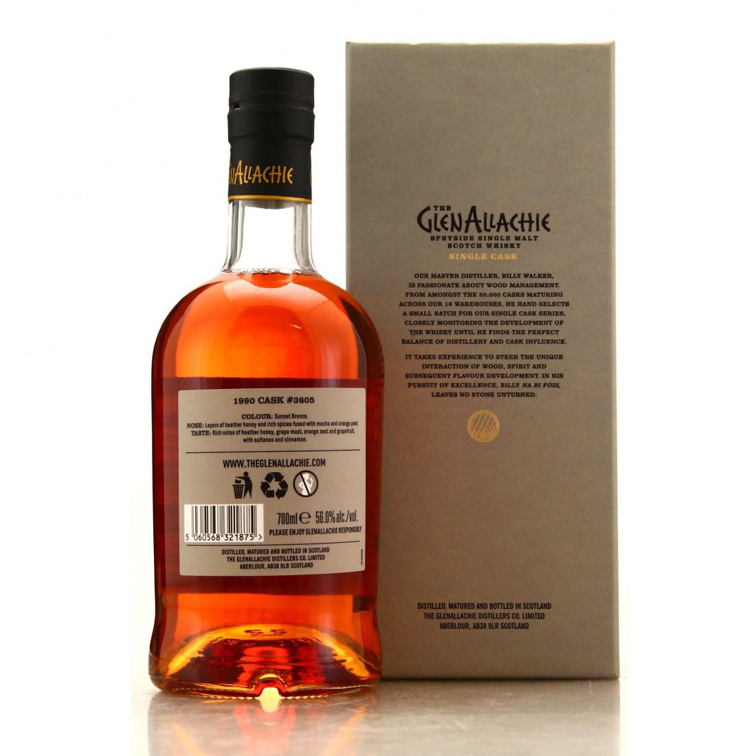 Glenallachie 1990 Single Cask 30 Year Old #3605