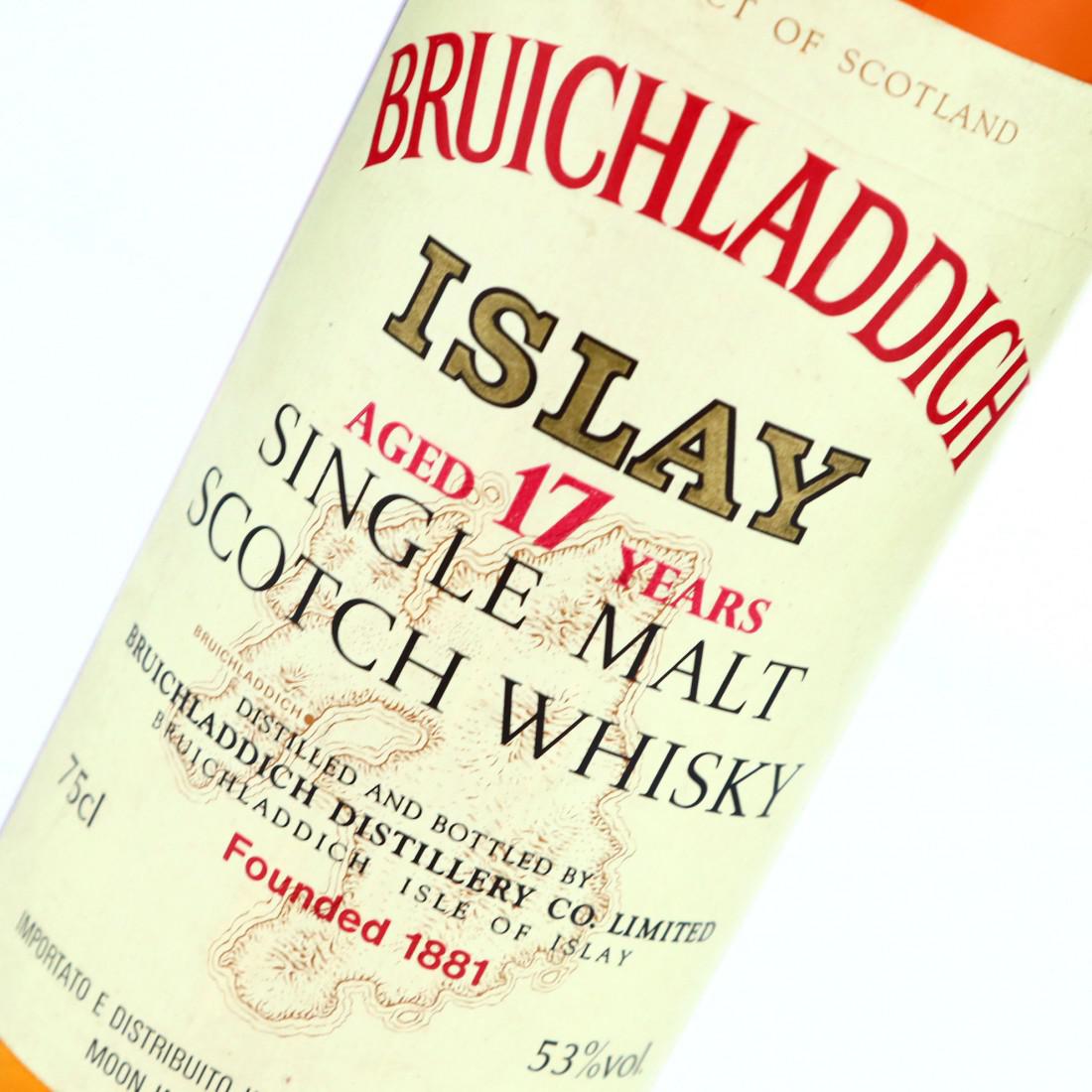Bruichladdich 17 Year Old 1980s / Moon Import