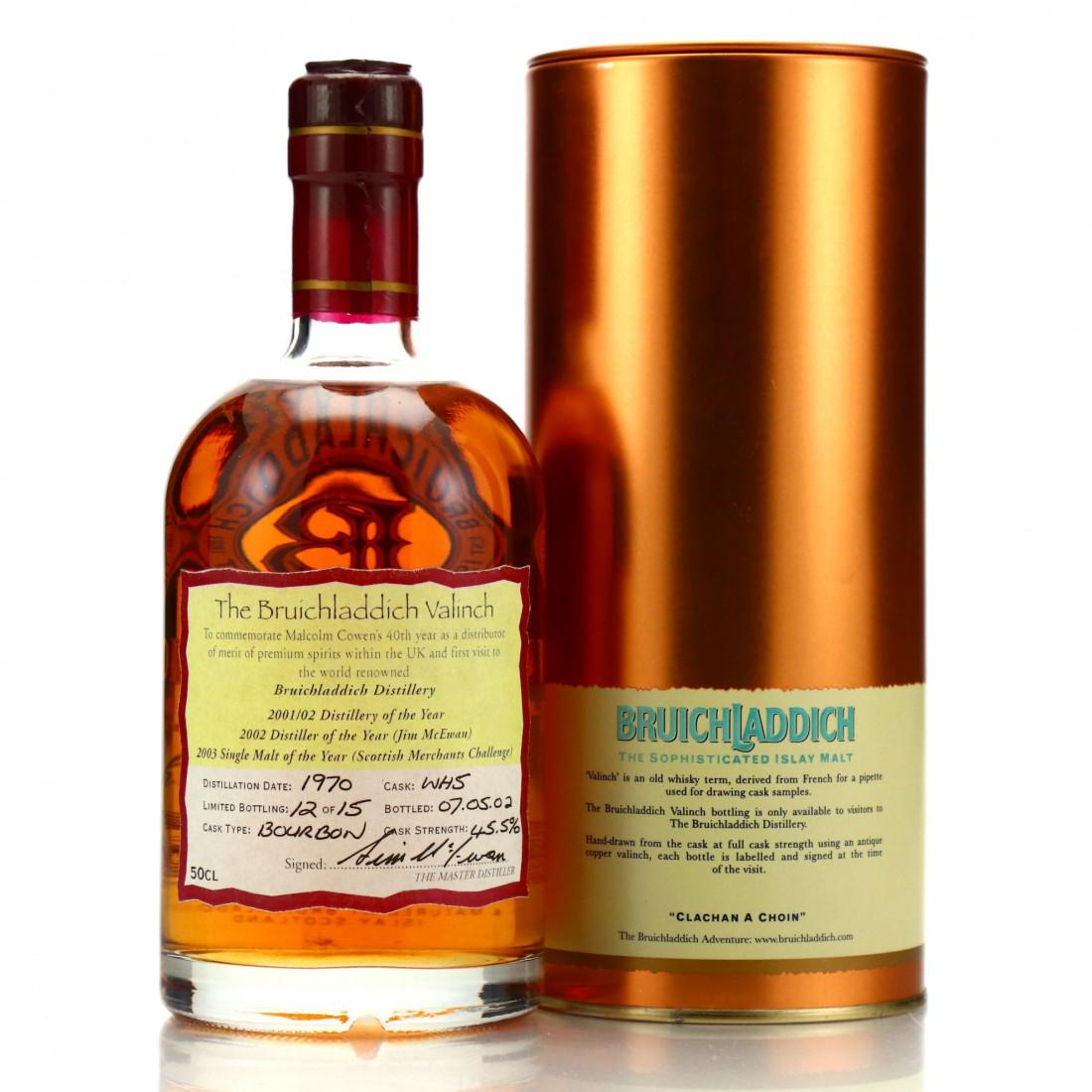 Bruichladdich 1970 Valinch 'Malcolm Cowen's 40th Year as a Distributor' / One of 15