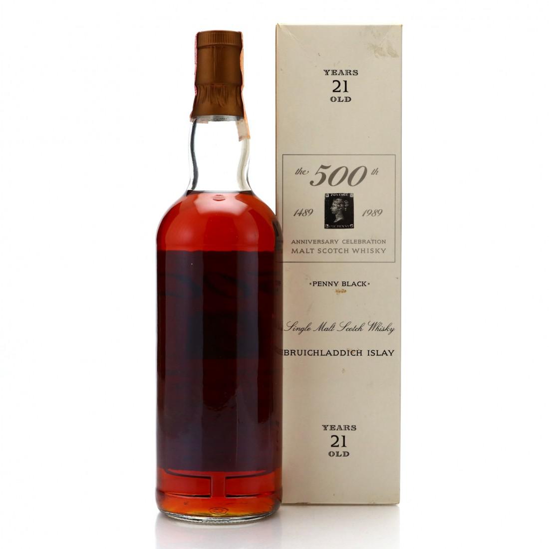 Bruichladdich 21 Year Old Moon Import / Penny Black