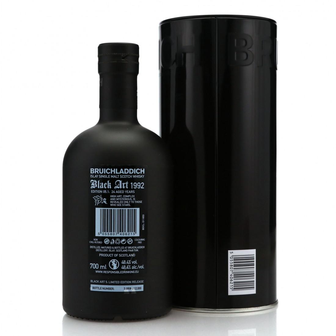 Bruichladdich 1992 Black Art 24 Year Old Edition 5.1
