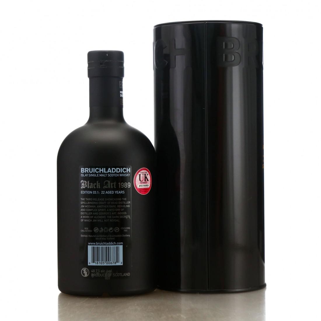 Bruichladdich 1989 Black Art 22 Year Old Edition 3.1