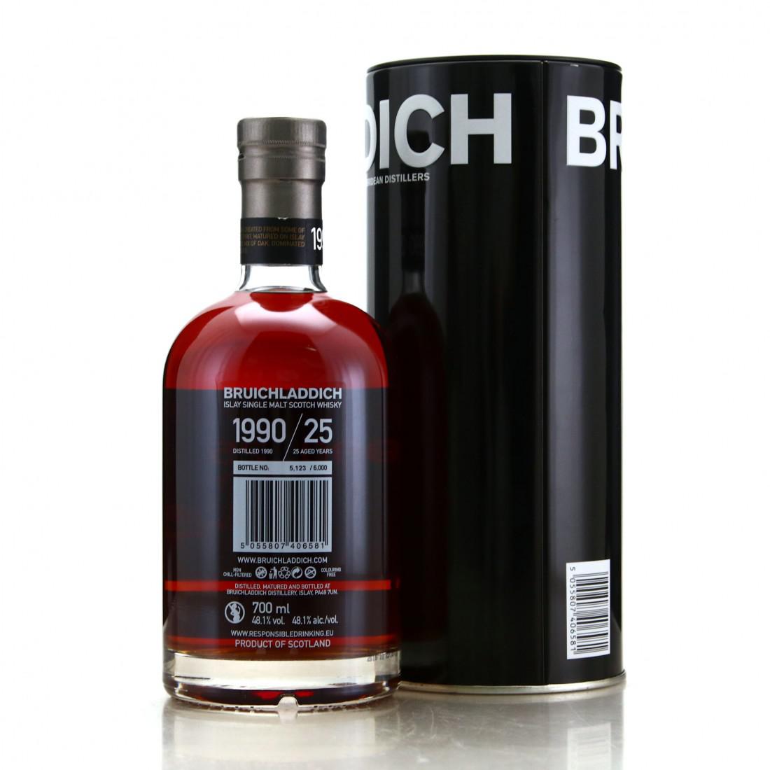 Bruichladdich 1990 Rare Cask Series 25 Year Old / Sherry Cask Edition