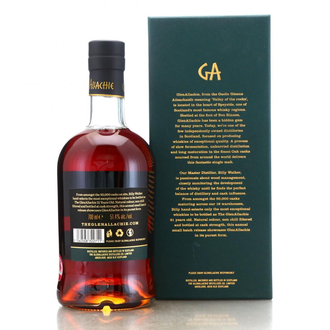 Glenallachie 21 Year Old Batch #1