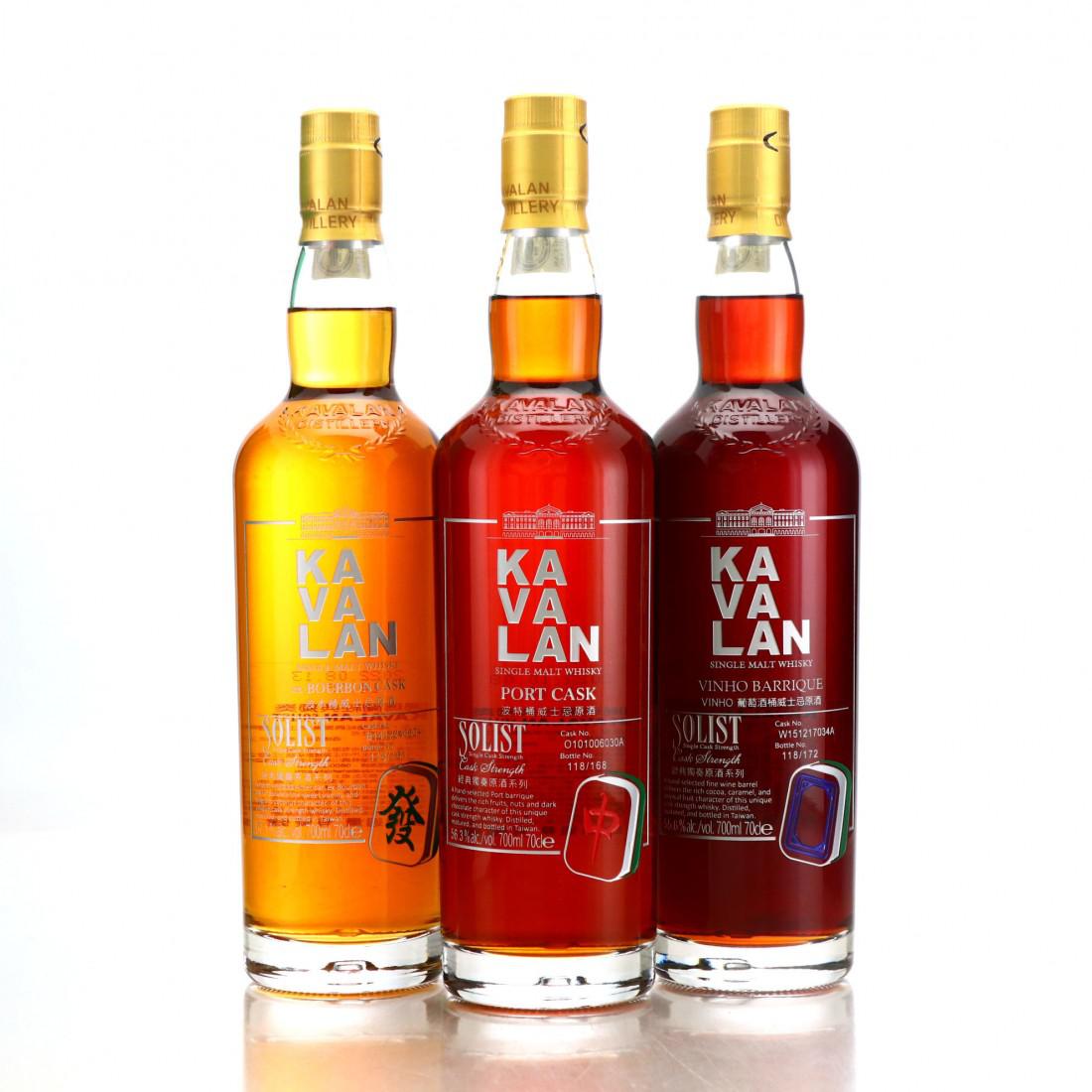 Kavalan Solist Lunar New Year 2023 Mahjong Editions Set 3 x 70cl