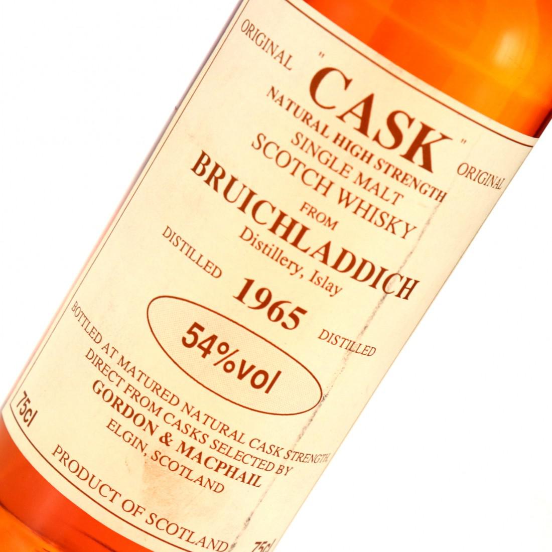 Bruichladdich 1965 Gordon and MacPhail Original 'Cask'