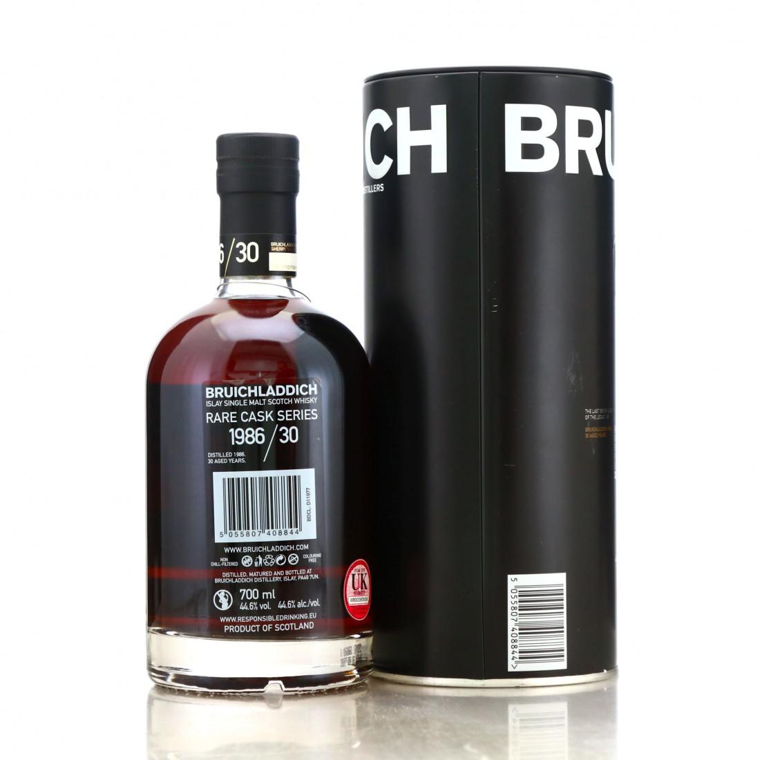 Bruichladdich 1986 Rare Cask Series 30 Year Old / The Magnificent Seven