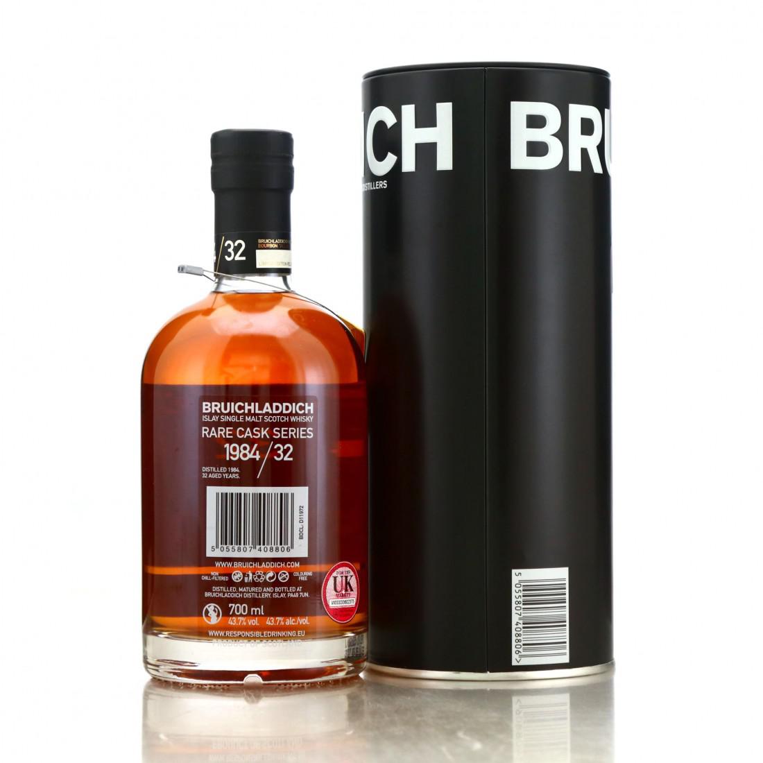 Bruichladdich 1984 Rare Cask Series 32 Year Old / All In