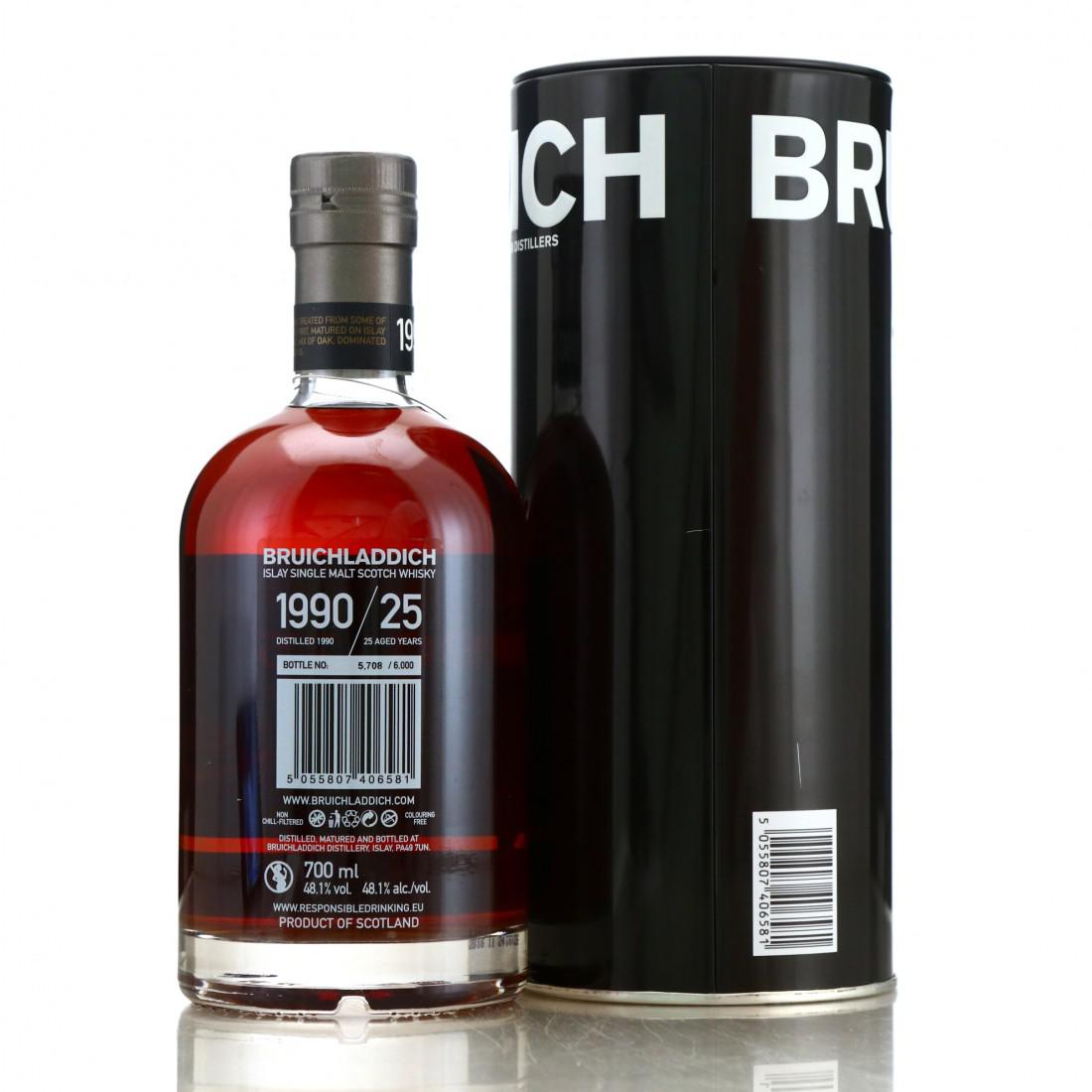 Bruichladdich 1990 Rare Cask Series 25 Year Old / Sherry Cask Edition